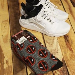 Nwt 2 pack Deadpool Socks